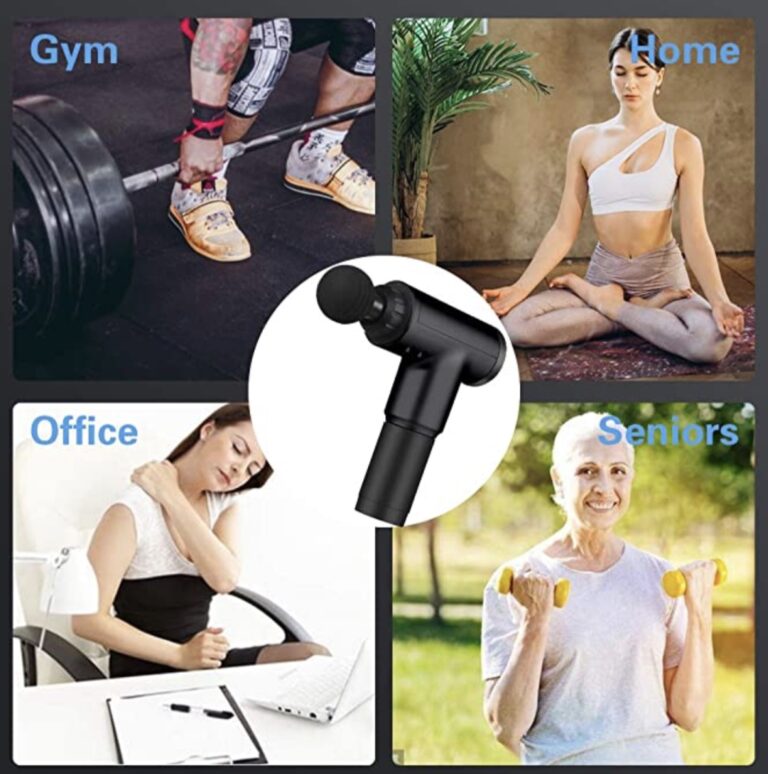 Massage Gun Relieves Muscle Pain