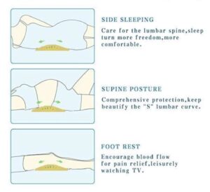 Memory Foam Back Instruction For Pregnant Lady