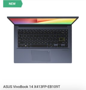 Asus VivoBook 14x413FP Topview